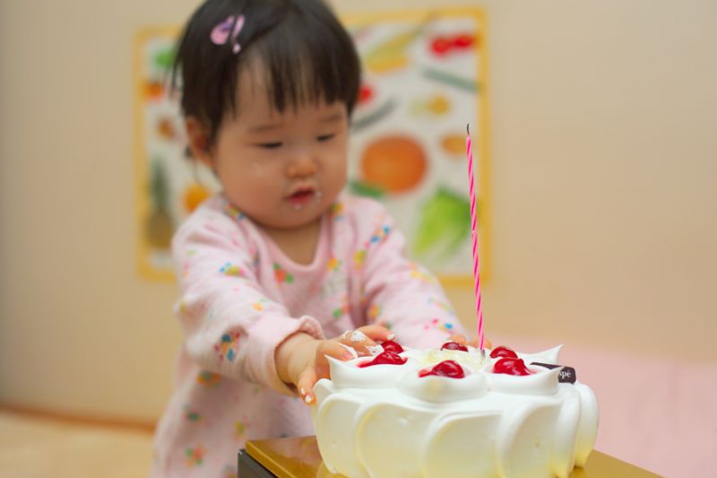 소연이의 첫 생일케잌